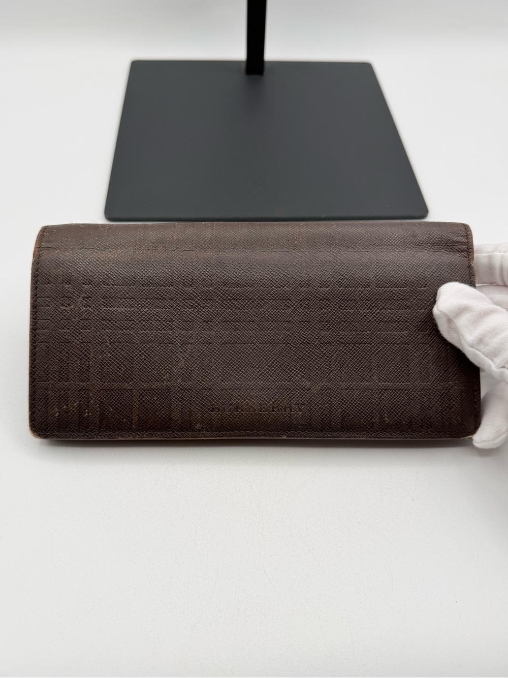 Burberry Long Plaid Wallet